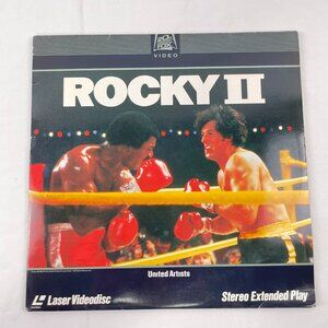20th Century Fox Home Video 1982 Rocky II Laserdisc LD Rare Collectible 4565-80